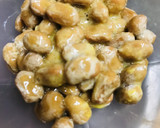 毎日の納豆●おからとからめて作り方1写真