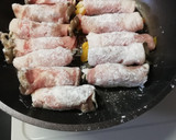 パプリカと舞茸の肉巻き☆生姜焼き作り方4写真
