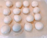 HBと手作りチョコフラワーで、チョコパン作り方10写真
