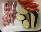 旬の野菜と豚肩ロースのフリット作り方2写真