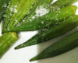 作り置きおくらのおひたし作り方1写真
