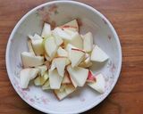 混ぜるだけ！りんごのカスタードケーキ作り方1写真