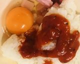 カリカリチーズ☆焼きTKG作り方2写真