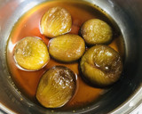 柿酢の皮ごとイチジク甘露煮〜バナーネ編〜作り方7写真