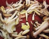 ワンパンde簡単♪キノコのスープパスタ作り方2写真