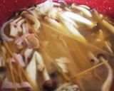 ワンパンde簡単♪キノコのスープパスタ作り方3写真