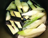 鶏肉と茄子の治部煮【改訂版】作り方1写真