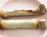 糖質制限中も食パンでチーズハットグもどき作り方4写真