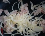 茄子ベーコンでオイルソースパスタ作り方6写真