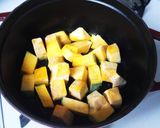 ⅲカボチャのココナッツミルク煮作り方1写真