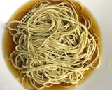 糖質制限！ひやかけ納豆ツナ月見そば作り方4写真