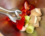 豆腐がポイント☆クリーミーガスパチョ作り方3写真