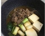 すき焼きリメイク！ 他人丼作り方1写真