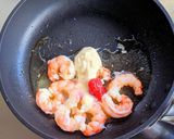 赤エビのソテー✿オーロラソース和え作り方4写真