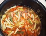 炊飯器で簡単♪栗ご飯　栗山菜おこわ作り方6写真