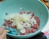 レンコンと干しシイタケの炊き込み御飯作り方4写真