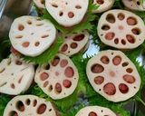 蓮根の大葉と明太子の挟み天ぷら作り方3写真