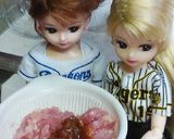 リカちゃん♡松風焼き風(名古屋ver.)作り方6写真