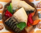 全てレンジ鯖と根菜の土佐煮風作り方15写真