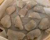 お手軽点心: 浮き粉の海老餃子作り方15写真