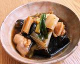 鶏となす　白ネギの和風煮作り方8写真