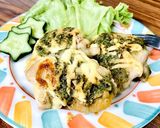 オーブンにお任せで旨い!バジルマヨチキン作り方3写真
