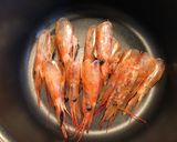 最高の旨味☆赤エビの味噌汁♪作り方1写真