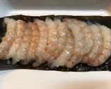 絶品☆赤エビの昆布〆丼作り方3写真