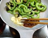 ゴーヤとナスのマヨネーズ炒め作り方7写真