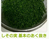 しその実 基本のあく抜き作り方14写真