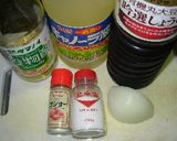 即席簡単ヘルシードレッシング（玉葱入り）作り方1写真