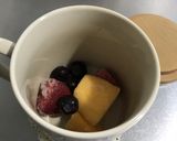 レモンシロップで簡単フルーツティー作り方1写真