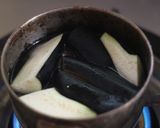 [両合村]旬ナスのトロ煮と手作り酢味噌作り方2写真