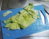 鮭とキャベツ、きのこのペペロンチーノ作り方3写真