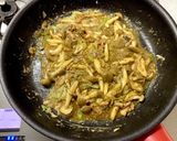 しめじと鰯の醤油バター風味作り方5写真