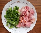 簡単にパラパラ!にんにく醤油のチャーハン作り方1写真