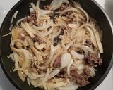 すき焼き風スパゲッティ作り方4写真