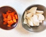 お雑煮（山形の内陸地方仕立て）作り方3写真
