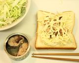 鯖缶をつかった鯖サンド作り方3写真