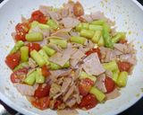 簡単！焼かない☆野菜ふわたまチーズ作り方2写真