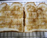 簡単！メープルシナモントースト作り方1写真