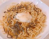 レンジで簡単、温玉塩こんぶの、和風パスタ作り方6写真