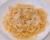 レンジで簡単、蒸し麺でチーズパスタ作り方4写真