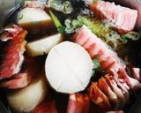豚肉と大根のポン酢餡掛け煮★☆作り方5写真