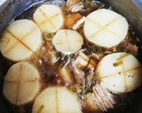 豚肉と大根のポン酢餡掛け煮★☆作り方7写真