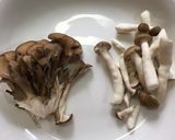 バジル すだち キノコ パスタ作り方2写真