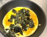 コンビニのツナおにぎりのチーズオムライス作り方7写真