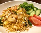 ナンプラー香る☆豚肉と海老のミーゴレン作り方8写真