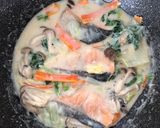 簡単♪鮭と白菜のクリーム煮作り方7写真