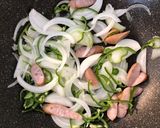 絶品♪フレッシュトマトのナポリタン作り方3写真